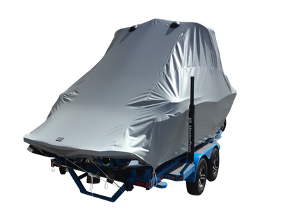 MasterCraft NXT22 with ZFT2 Tower Double Up storage Cover