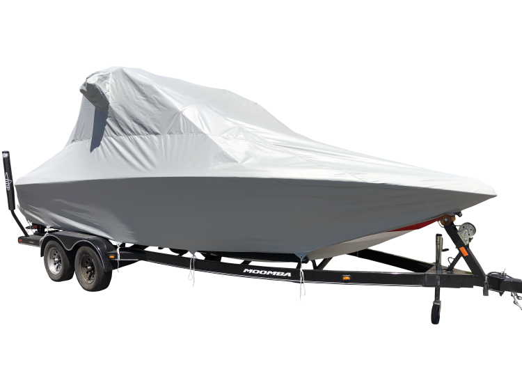 Moomba XLV  Rat-a-Cage 3 with FCT Double Up Storage Cover