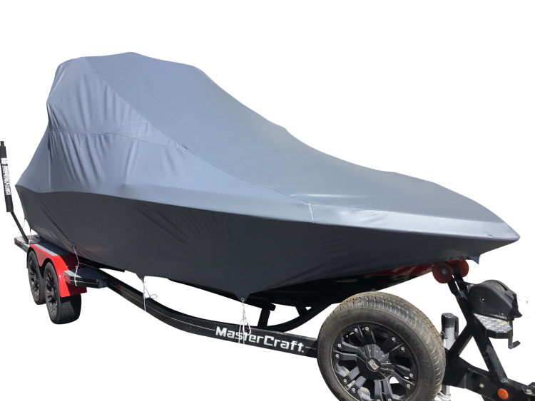 MasterCraft X30 with ZFT4 Tower Double Up Storage Cover