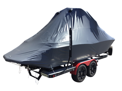 MasterCraft X30 with ZFT4 Tower Double Up Storage Cover