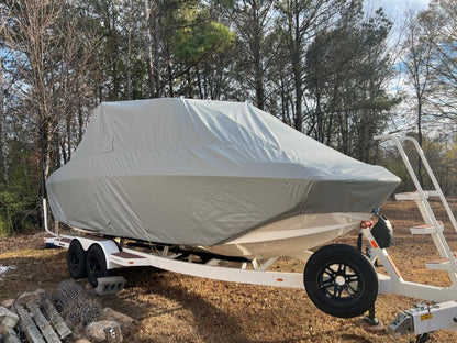 Nautique G23 with Telescoping Tower Double Up Storage Cover