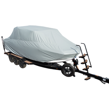 Nautique G23 with Telescoping Tower Double Up Storage Cover