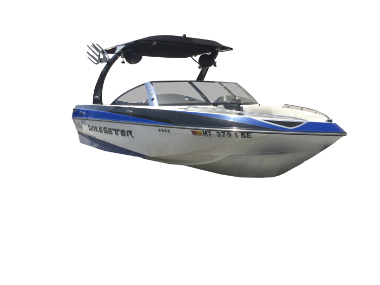 2007 Malibu VTX Folding Canopy Top with Illusion Wide Tower