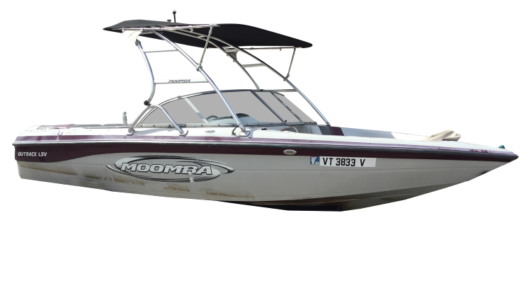 Moomba LSV RadaCage 2.1 Folding Canopy Top