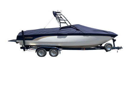 Malibu 25 LSV Sunscape with Skylon Swoop Tower