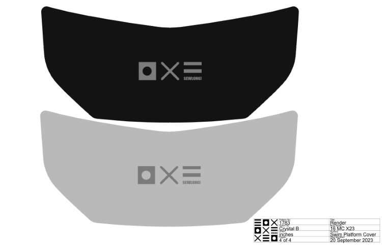MasterCraft X23 Swim Platfom Cover