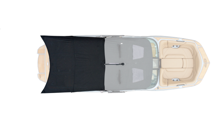 8' MB Stealth Tower Mounted Shade Sail