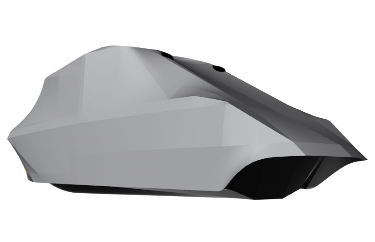 Nautique S23 with Telescoping and Factory Bimini Double Up Storage Cover