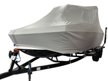 Nautique S23 with Flight Control Tower and Factory Bimini Double Up Storage Cover