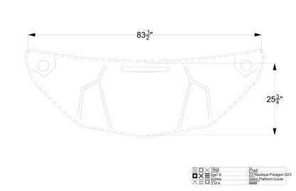Nautique Paragon Swim Platform Cover