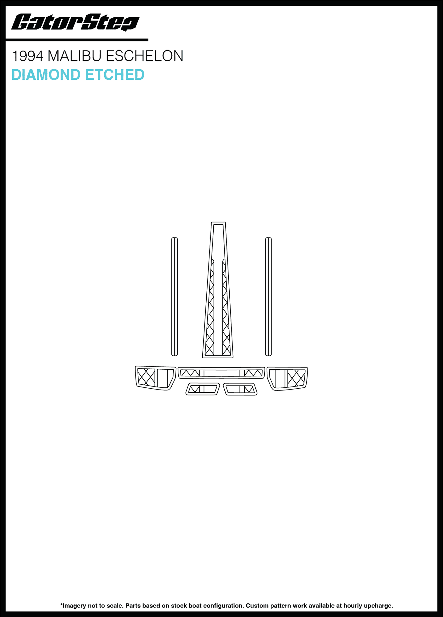 1994 Malibu Eschelon Flooring Diamond Etched