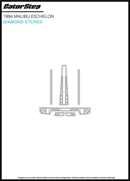 1994 Malibu Eschelon Flooring Diamond Etched