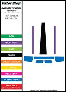 1994 Malibu Eschelon Flooring Parts