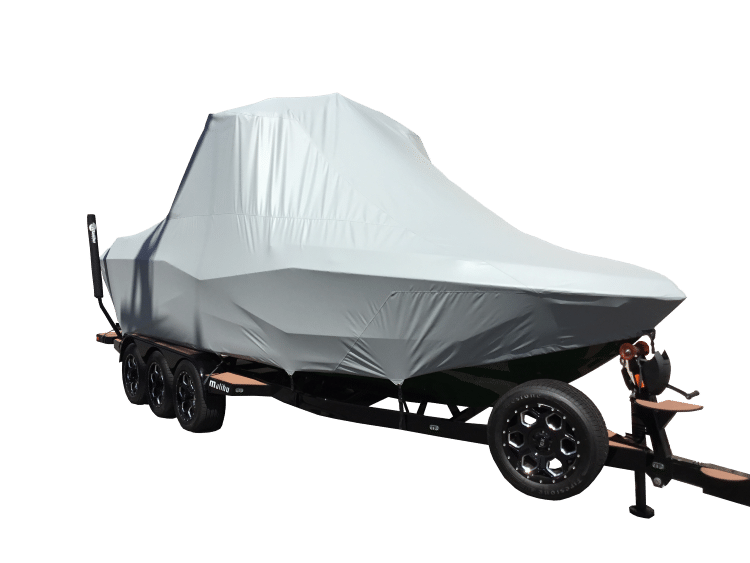 Malibu 25 LSV with GX Tower and Factory Bimini Double Up Storage Cover
