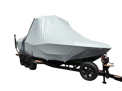 Malibu 25 LSV with GX Tower and Factory Bimini Double Up Storage Cover