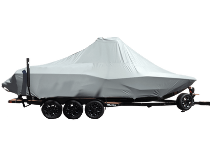 Malibu 25 LSV with GX Tower and Factory Bimini Double Up Storage Cover