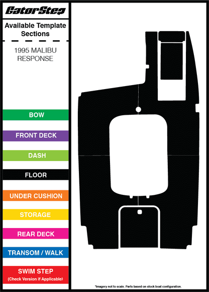 1995 Malibu Response GatorStep Flooring Parts