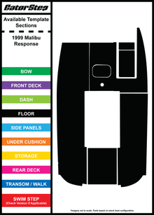 1999 Malibu Response GatorStep Flooring Parts