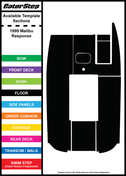 1999 Malibu Response GatorStep Flooring Parts