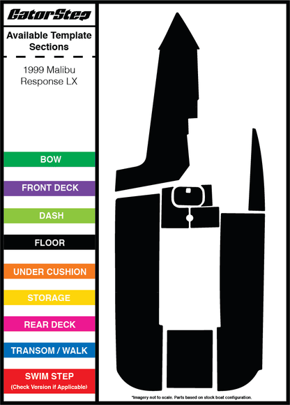 1999 Malibu Response LX GatorStep Flooring Parts