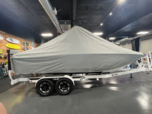 Centurion Ri245 with Dropzone Tower and Roswell bimini Double Up Storage Cover