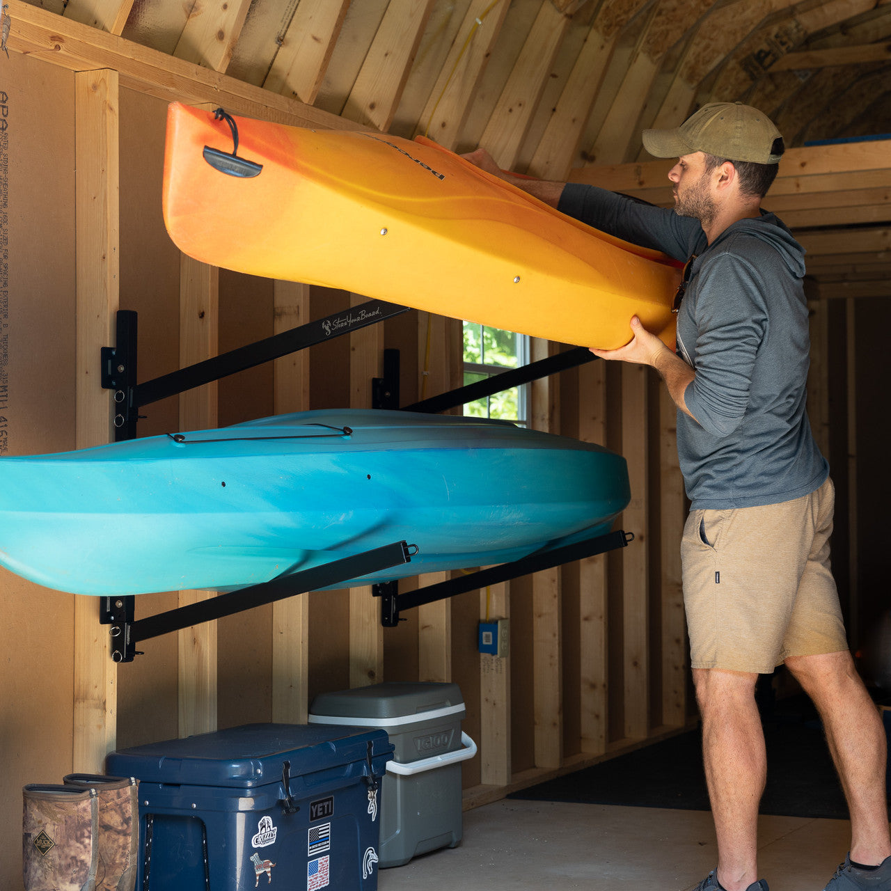 Champlain Kayak Storage Rack - Thumbnail 5