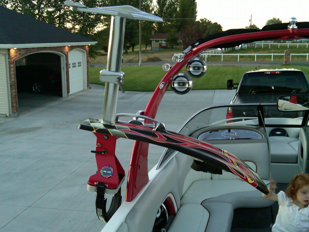 Hydrofoil Rack Samson Hydrofoil Wakeboard Boat Rack | OnlyInboards