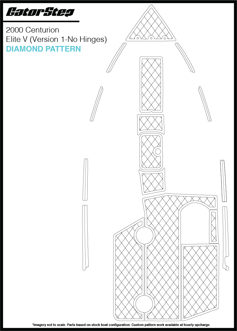 2000 Centurion Elite V GatorStep diamond