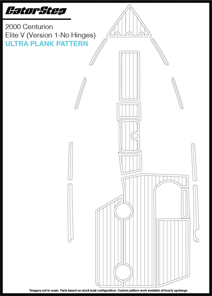 2000 Centurion Elite V GatorStep Ultra Plank