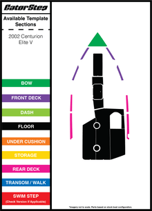 2002 Centurion Elite V GatorStep Flooring 