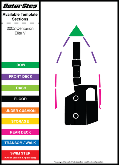 2002 Centurion Elite V GatorStep Flooring 
