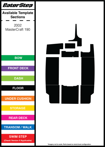 2002 Mastercraft 190 GatorStep Flooring