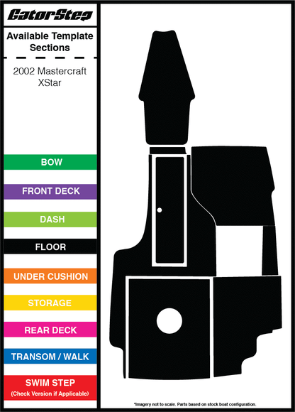 2002 Mastercraft XStar GatorStep Flooring