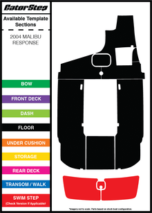 2004 Malibu Response GatorStep Flooring Parts