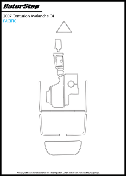 2007 Centurion Avalanche C4 GatorStep Flooring Pacific