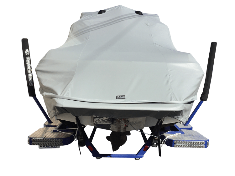 Malibu 23 LSV with G4 Tower Double Up Storage Cover