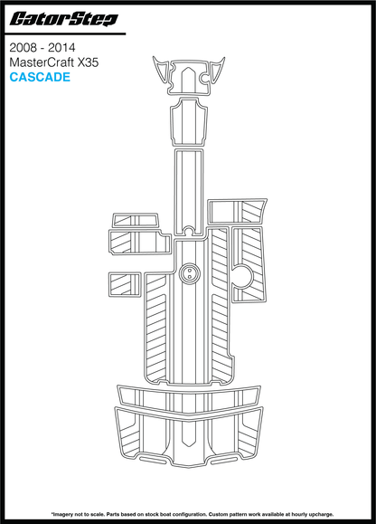 Mastercraft X35 GatorStep Kit (2008-2014)
