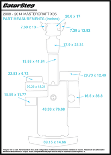 Mastercraft X35 GatorStep Kit (2008-2014)