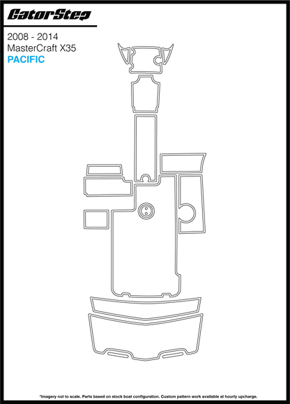 Mastercraft X35 GatorStep Kit (2008-2014)