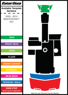 Mastercraft X35 GatorStep Kit (2008-2014)