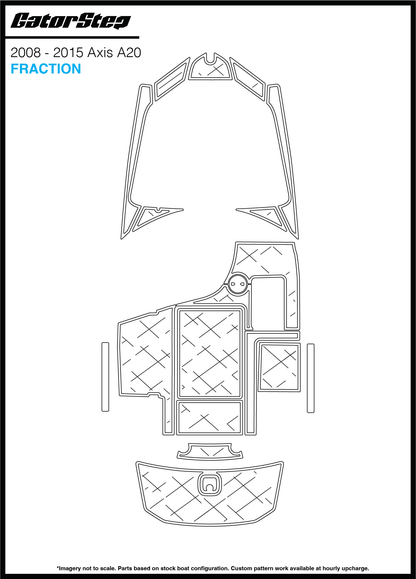 2008-2015 Axis A20 GatorStep Fraction