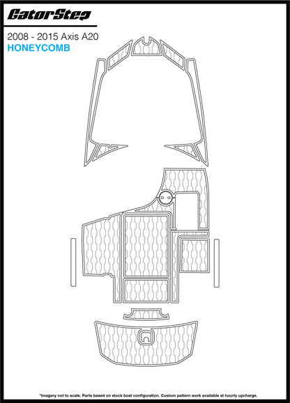 2008-2015 Axis A20 GatorStep Honeycomb