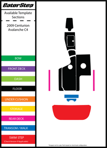 2009 Centurion Avalanche C4 GatorStep Flooring 