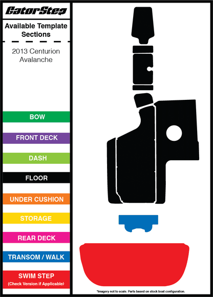 2013 Centurion Avalanche GatorStep Flooring 