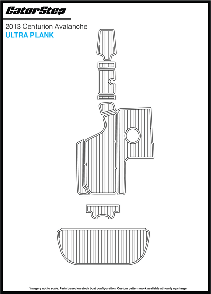 2013 Centurion Avalanche GatorStep Ultra Plank