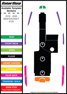 2018-2020 MasterCraft XT22 GatorStep Flooring