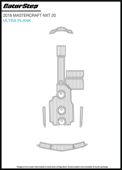 2018 Mastercraft NXT20 GatorStep Flooring Ultra Plank