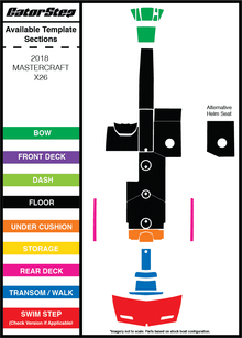 2018 MasterCraft X26 GatorStep Flooring