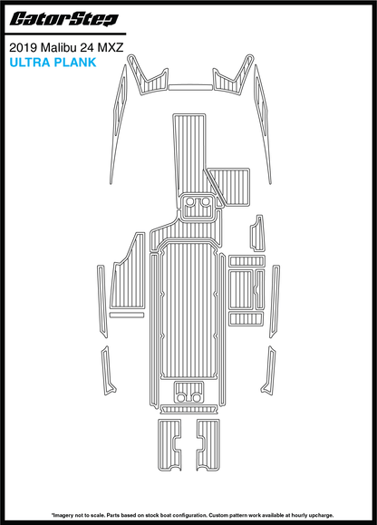 2019 Malibu 24MXZ GatorStep Flooring Ultra Plank