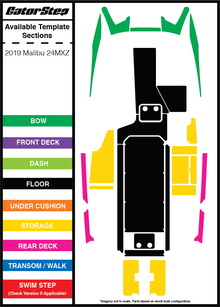 Malibu 24MXZ 2019 Gator Step Flooring Parts